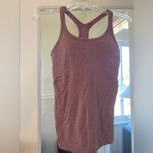 Lululemon tank top with built in bra